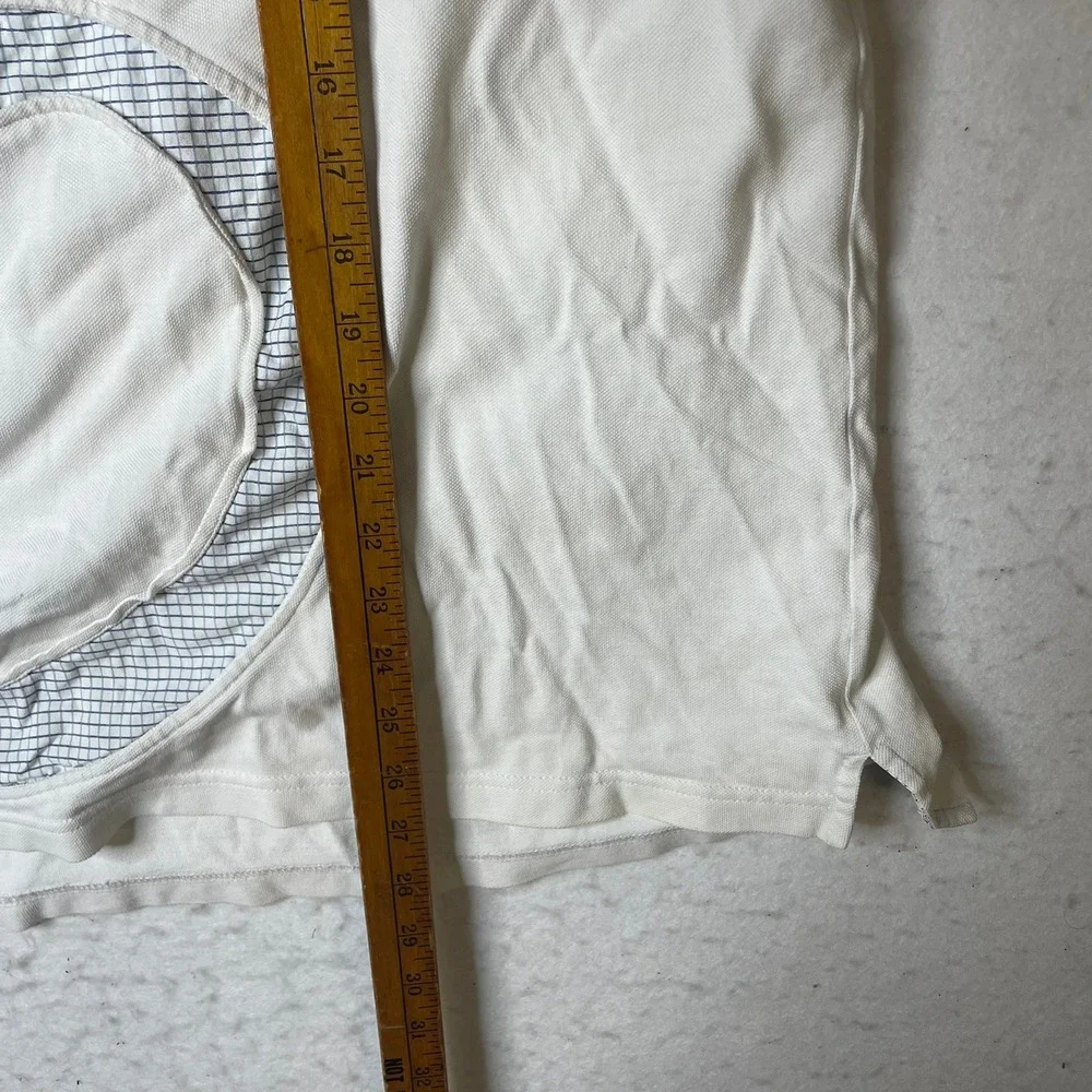 Ecko Unltd Mens White Graphic Polo Shirt Size‎ Medium G Logo Casual Short Sleeve - Picture 6 of 8